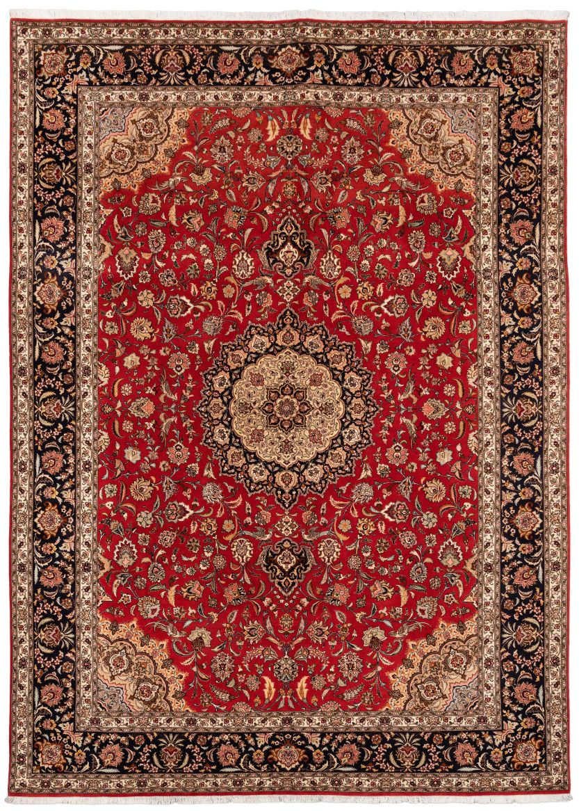 handgeknüpfter Orienteppich Täbriz aus Persien Maß 347x252 cm
