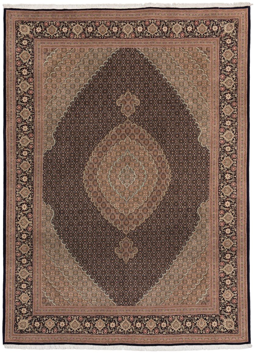 handgeknüpfter Orienteppich Täbriz aus Persien Maß 347x254 cm