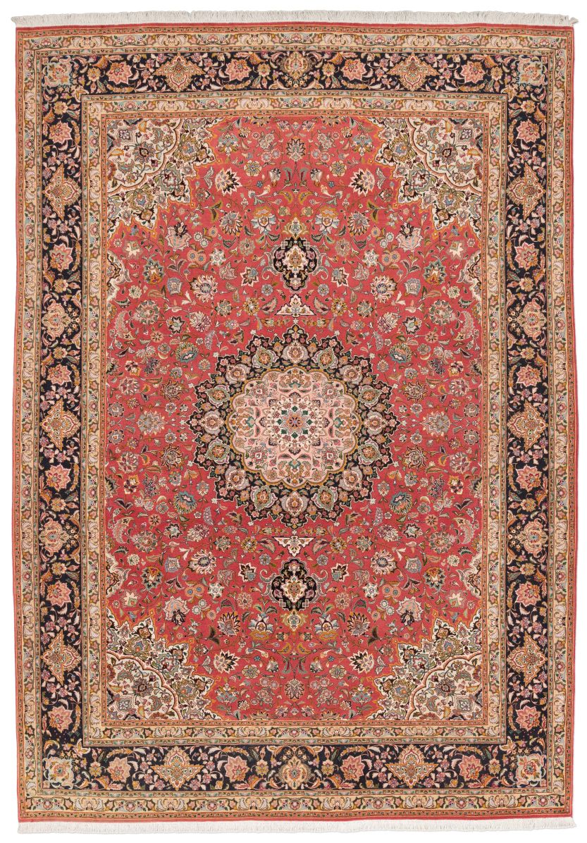 handgeknüpfter Orienteppich Täbriz aus Persien Maß 353x248 cm