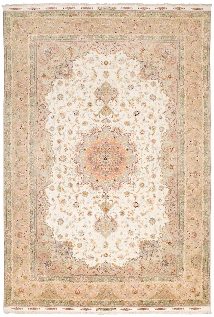 handgeknüpfter Orienteppich Täbriz aus Persien Maß 490x345 cm