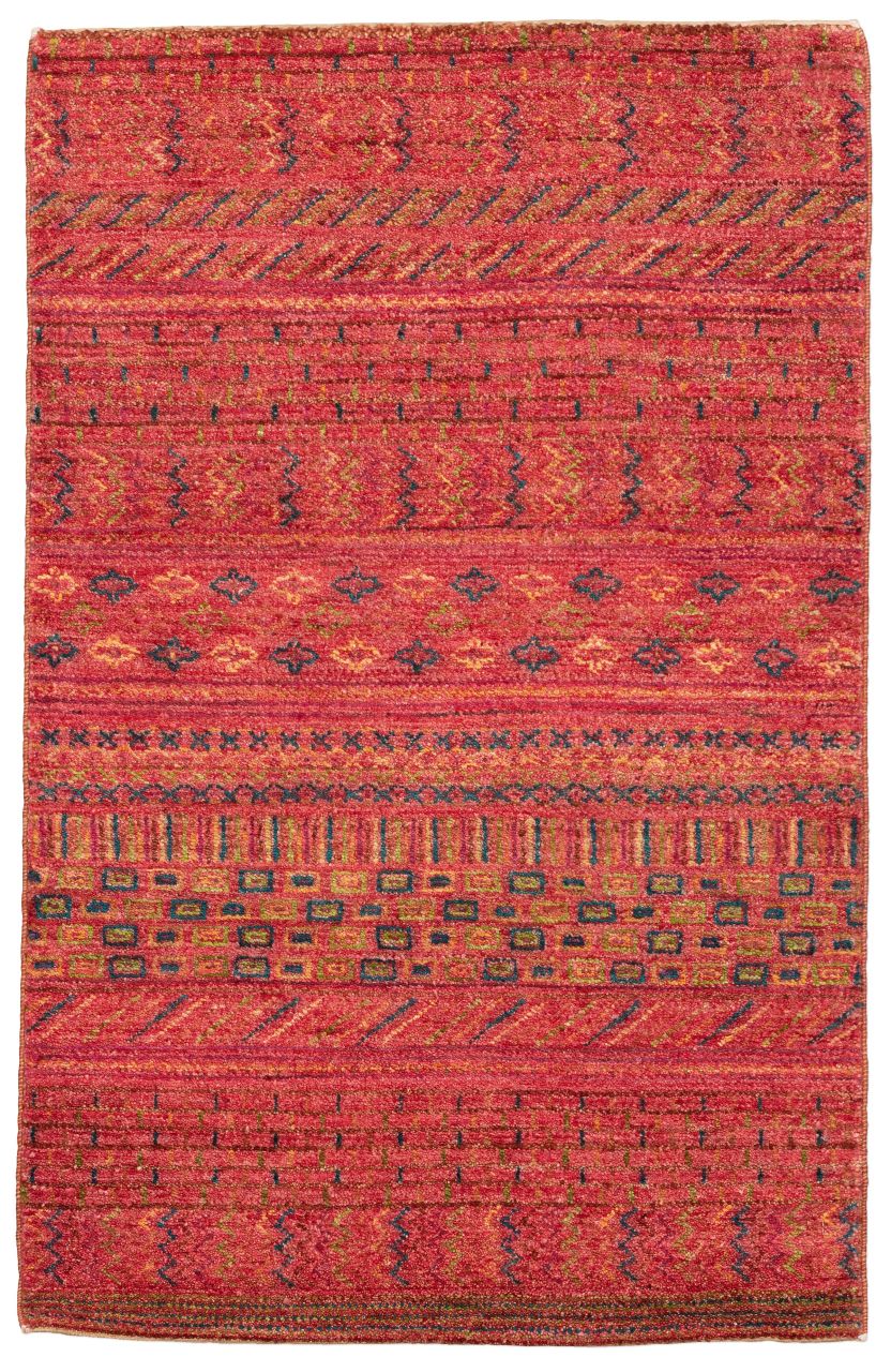 handgeknüpfter Orienteppich Zarubi aus Afghanistan Maß 126x79 cm