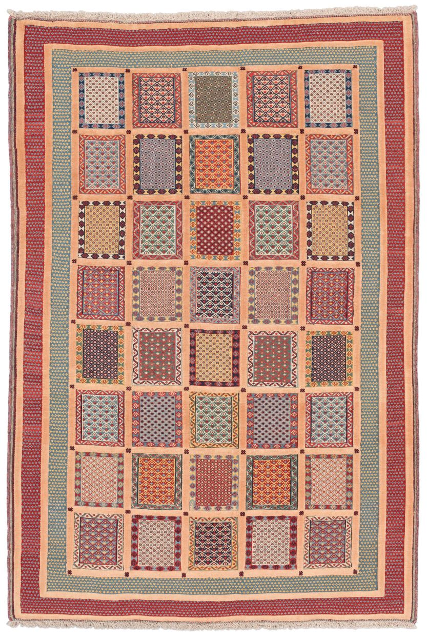 handgeknüpfter Teppich Nimbaft aus Persien Maß 293x197 cm