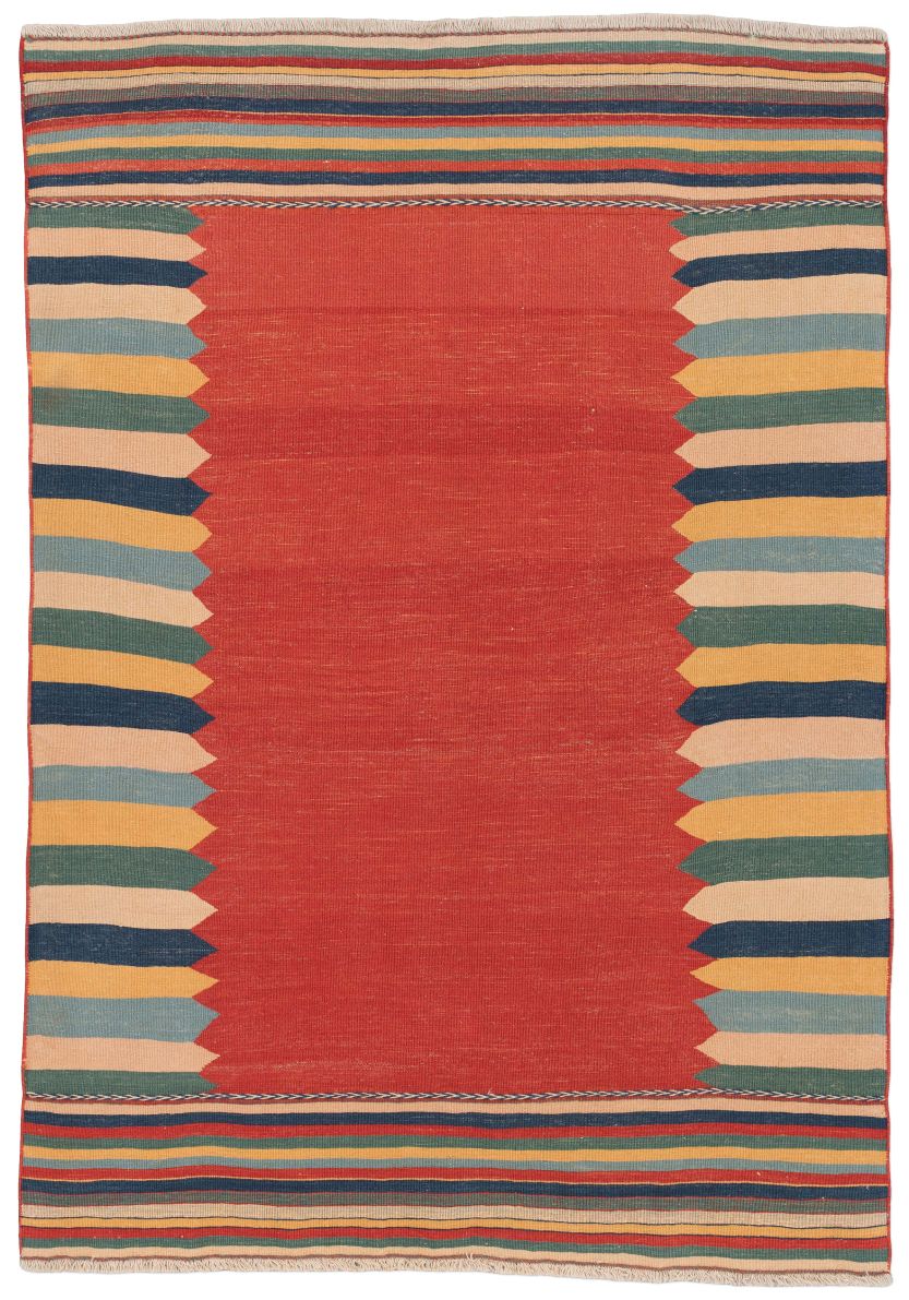 handgewebter Kelim Afschar-Kamo aus Persien Maß 227x158 cm