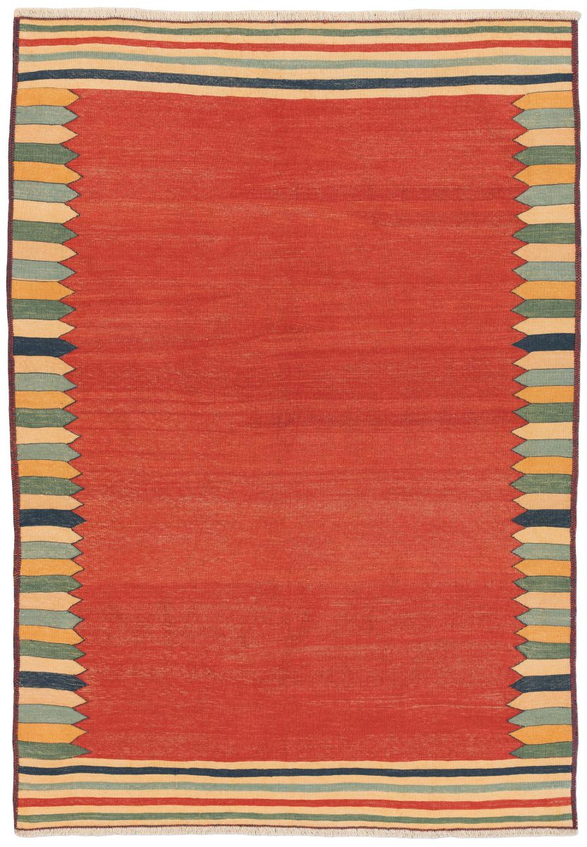 handgewebter Kelim Afschar-Kamo aus Persien Maß 233x165 cm