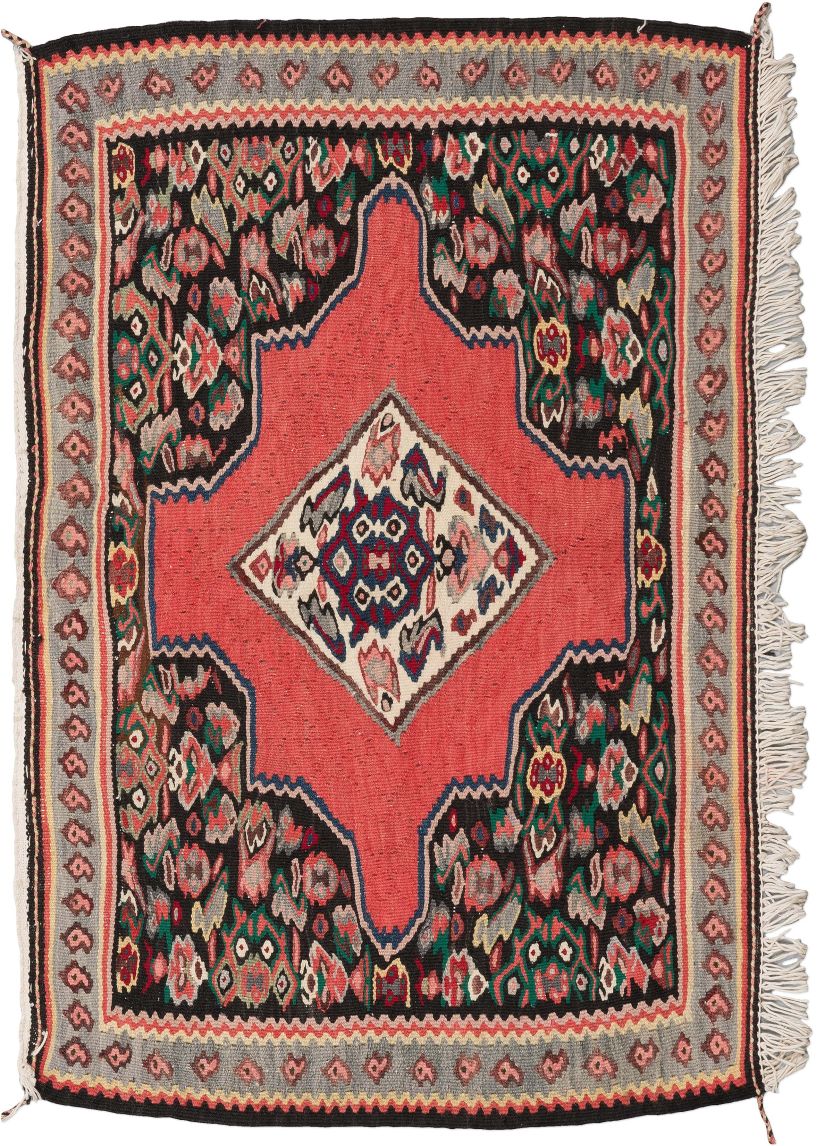 handgewebter Kelim Bidjar aus Persien Maß 85x56 cm