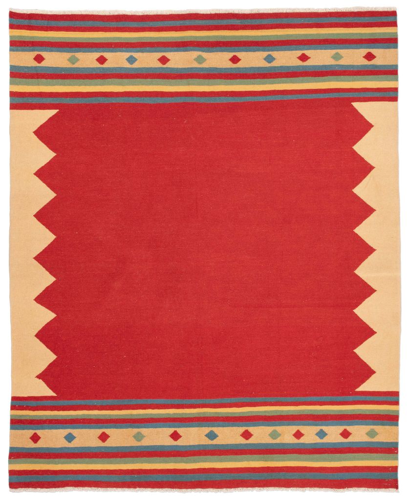 handgewebter Kelim Gaschgai-Spirit aus Persien Maß 245x200 cm