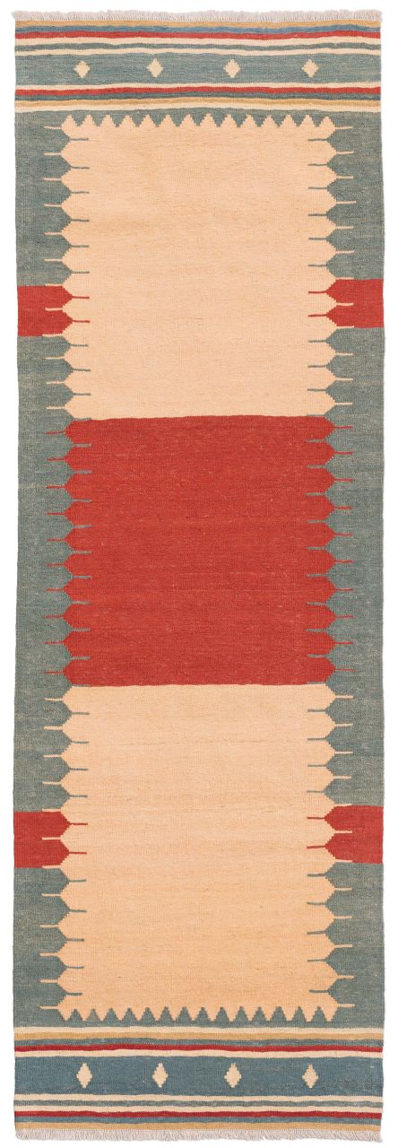 handgewebter Kelim Gaschgai-Spirit aus Persien Maß 253x84 cm