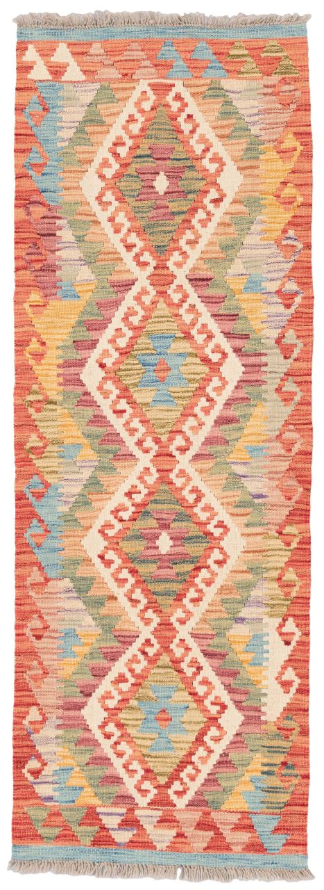 handgewebter Kelim Ghazghar aus Afghanistan Maß 173x62 cm