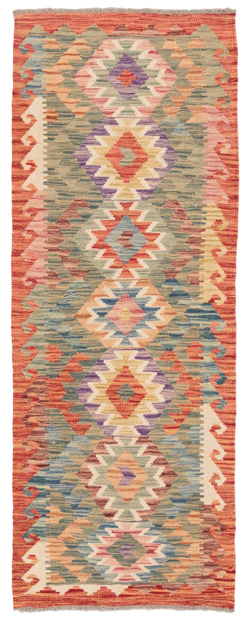 handgewebter Kelim Ghazghar aus Afghanistan Maß 174x66 cm