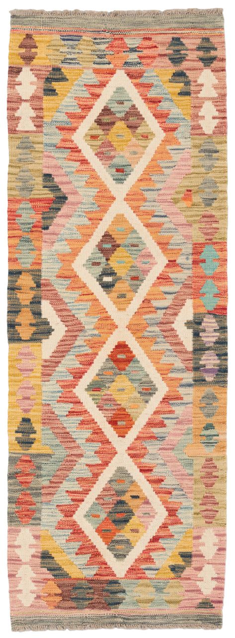 handgewebter Kelim Ghazghar aus Afghanistan Maß 175x64 cm