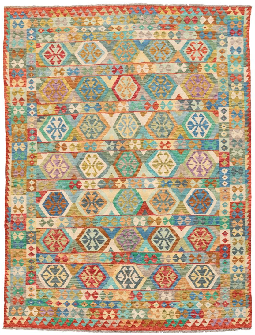 handgewebter Kelim Ghazghar aus Afghanistan Maß 322x246 cm