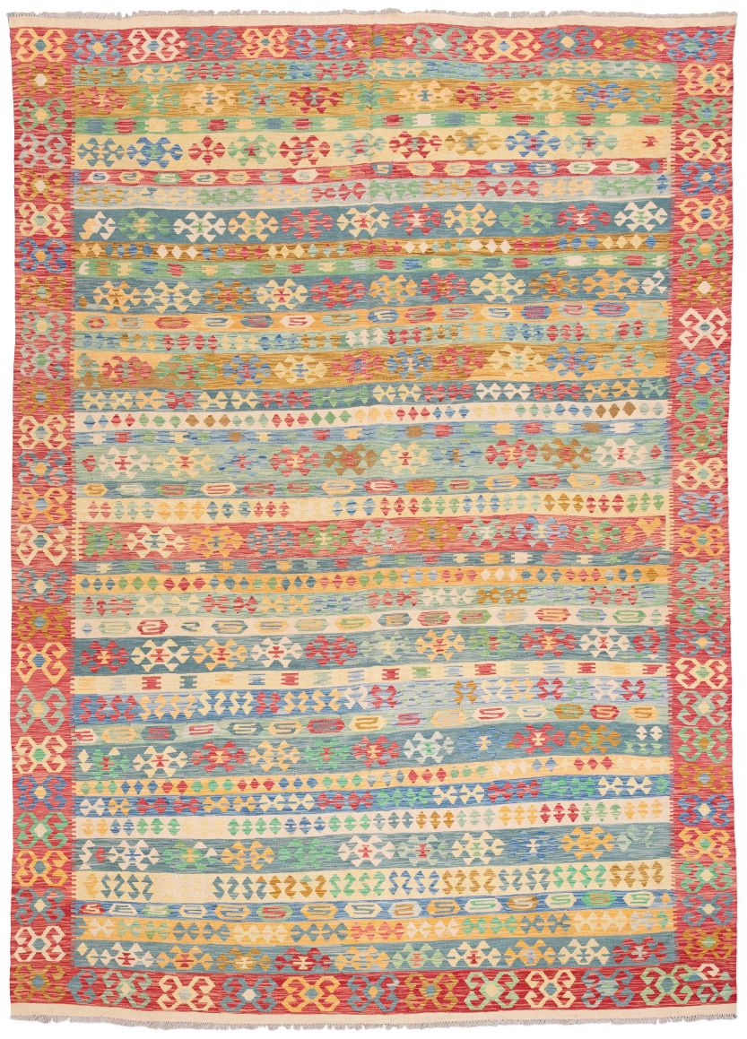 handgewebter Kelim Ghazghar aus Afghanistan Maß 415x300 cm