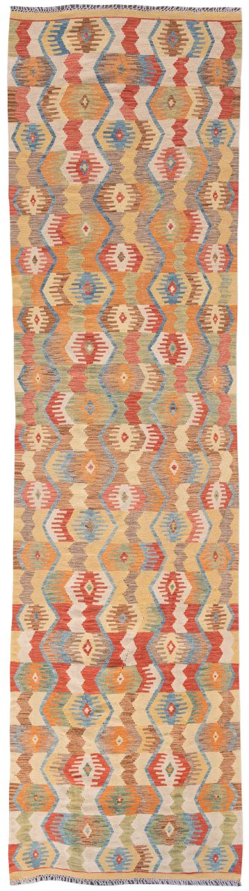handgewebter Kelim Ghazghar aus Afghanistan Maß 492x133 cm