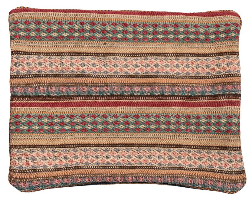 handgewebter Kelim Schahsawan-Kissen aus Persien Maß 40x45 cm