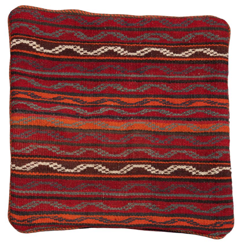 handgewebter Kelim Schahsawan-Kissen aus Persien Maß 40x48 cm