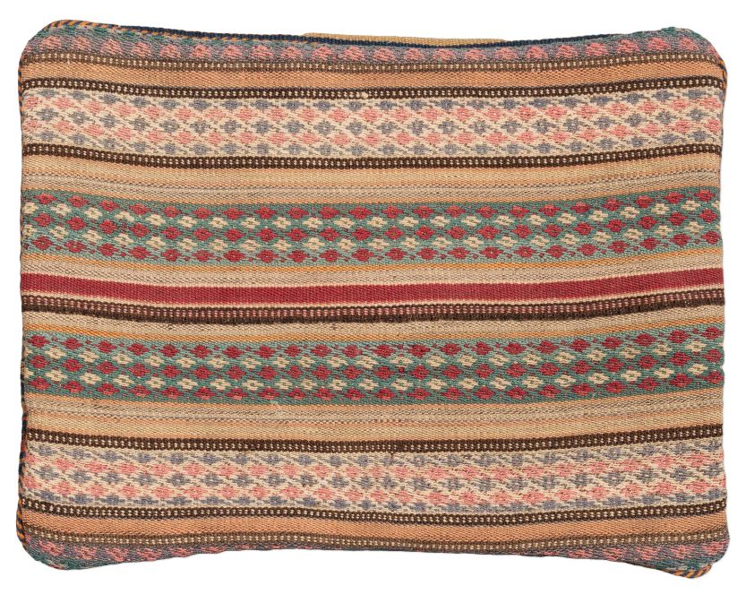 handgewebter Kelim Schahsawan-Kissen aus Persien Maß 53x43 cm