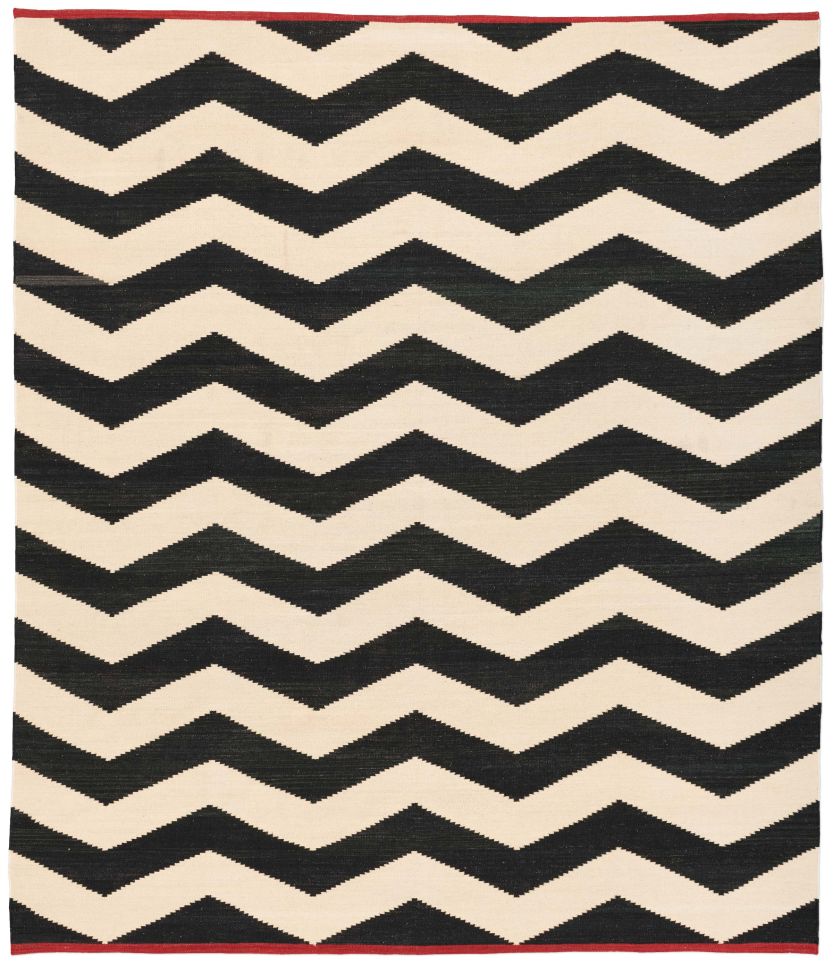 handgewebter Kelim Tavis aus Afghanistan Maß 293x251 cm