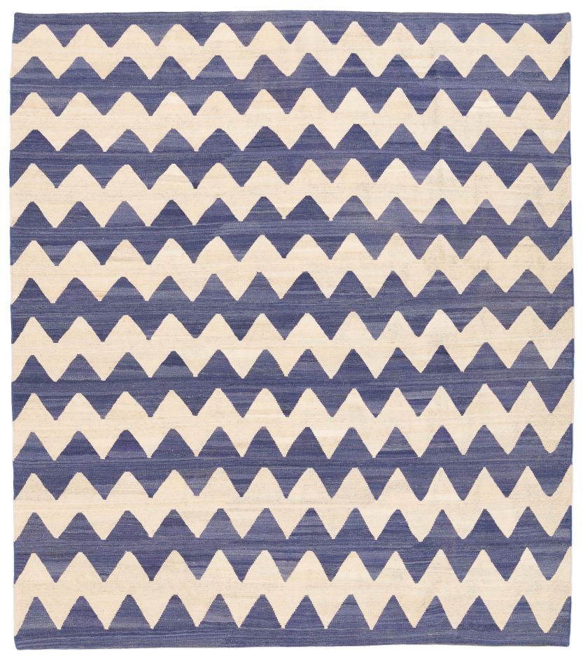 handgewebter Kelim Tavis aus Afghanistan Maß 299x262 cm