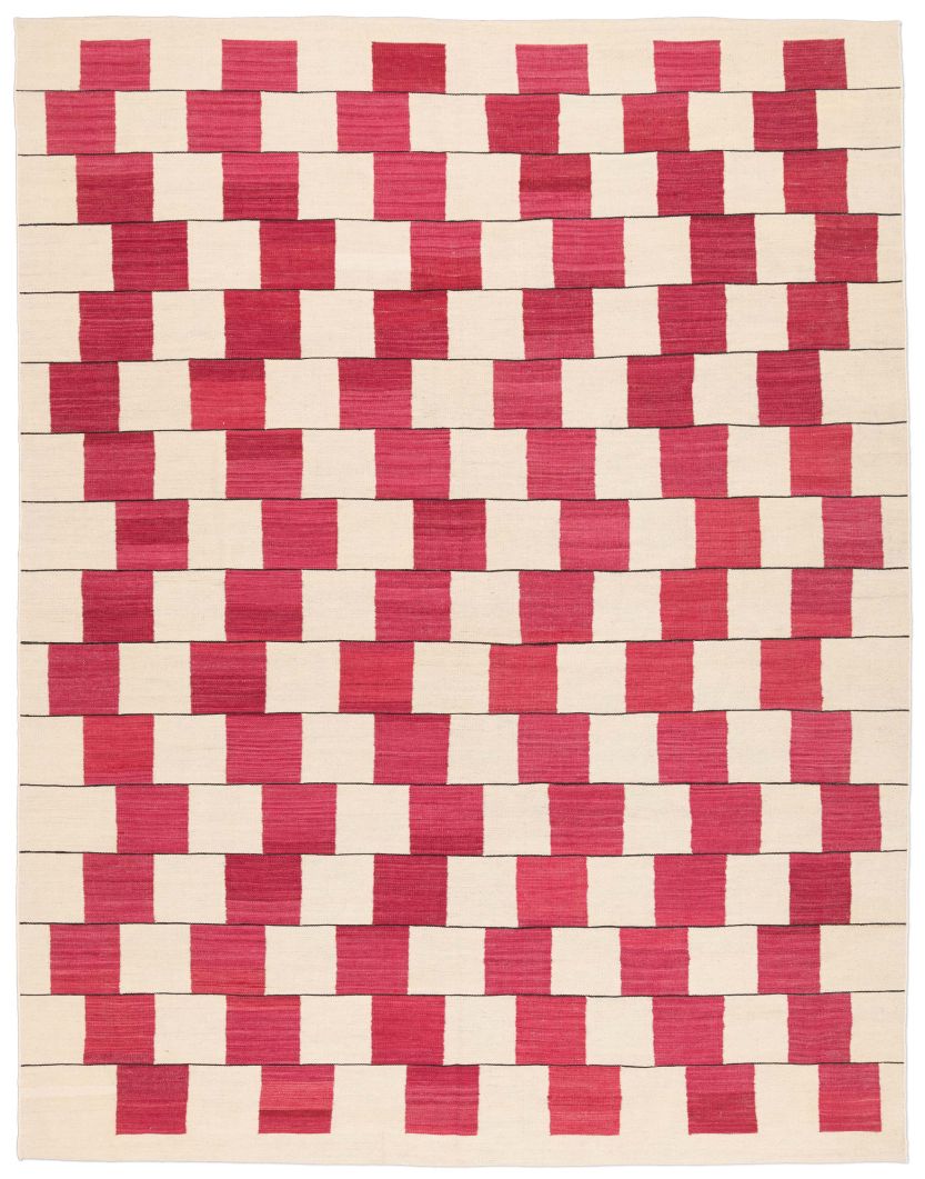 handgewebter Kelim Tavis aus Afghanistan Maß 333x261 cm