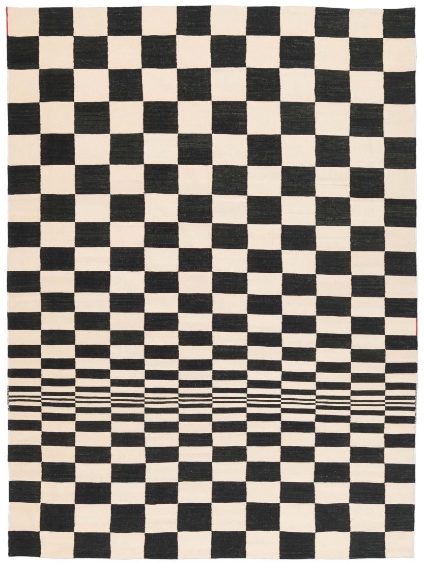 handgewebter Kelim Tavis aus Afghanistan Maß 343x253 cm