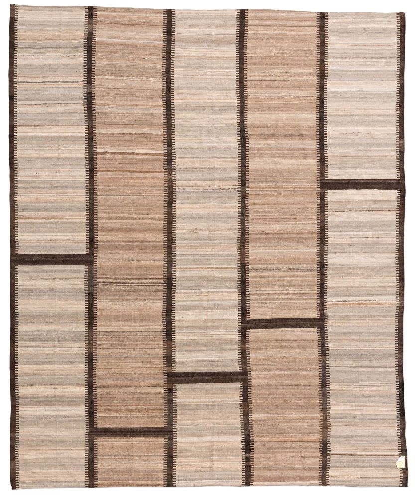 handgewebter Kelim Tavis aus Afghanistan Maß 388x298 cm