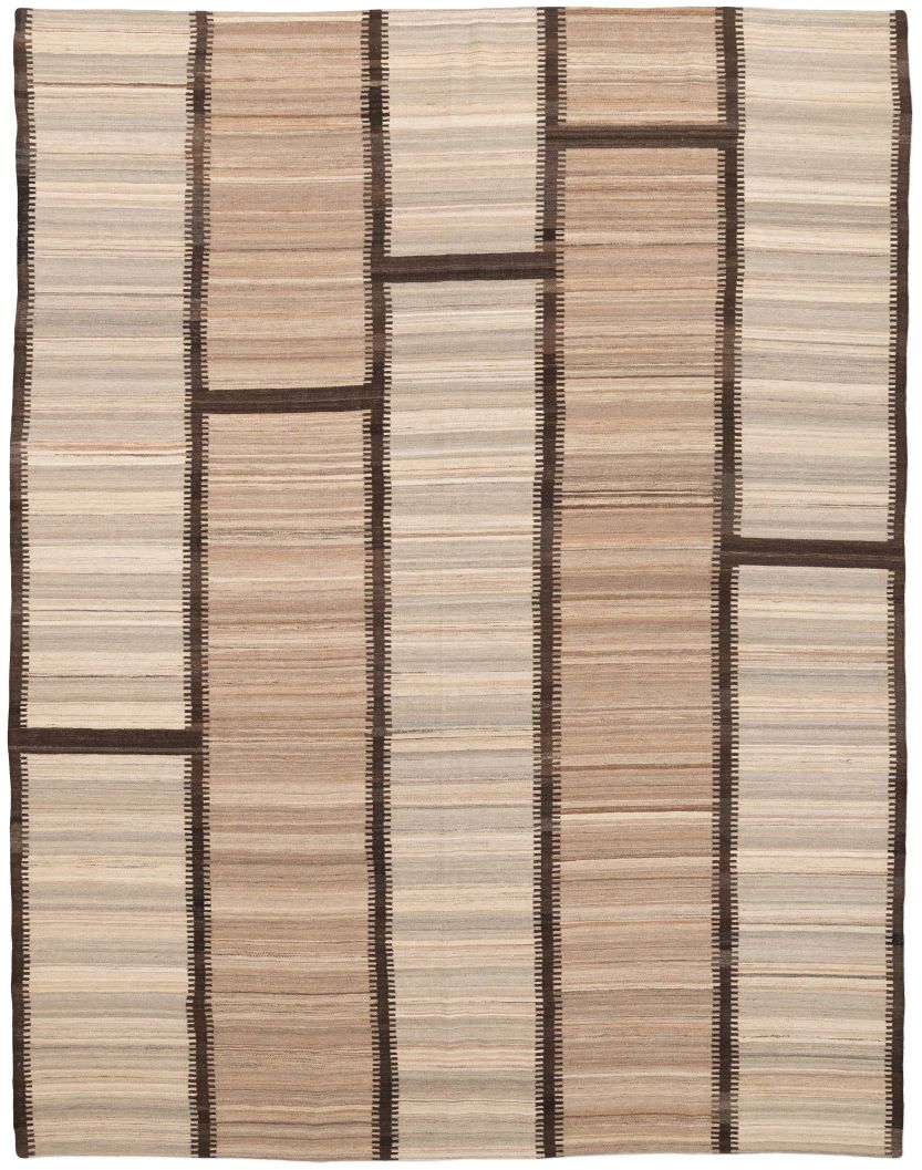 handgewebter Kelim Tavis aus Afghanistan Maß 388x298 cm