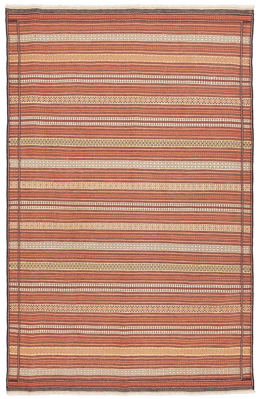 handgewebter Sumackkelim Afschar aus Persien Maß 300x193 cm