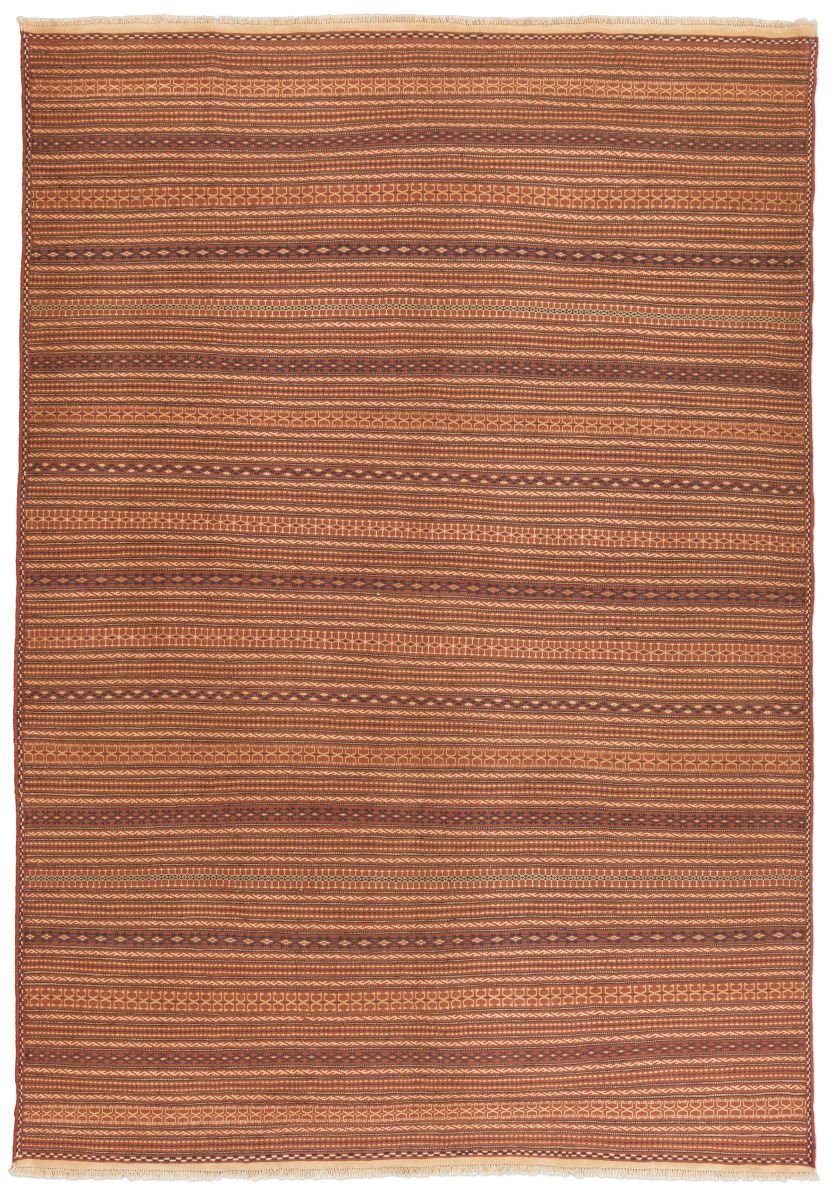 handgewebter Sumackkelim Afschar aus Persien Maß 350x245 cm