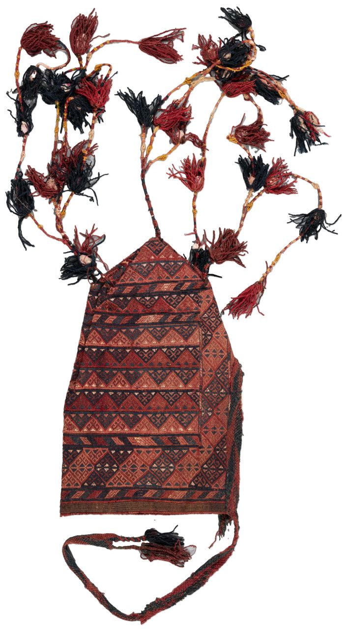handgewebter Sumackkelim Okbasch aus Turkmenistan Maß 58x37 cm