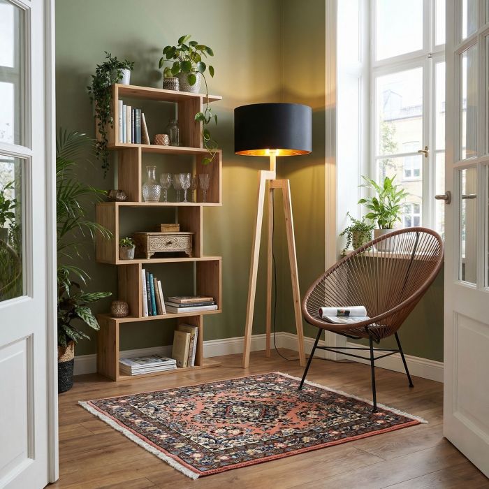 handgeknüpfter Orienteppich Lilian aus Persien Maß 102x101 cm