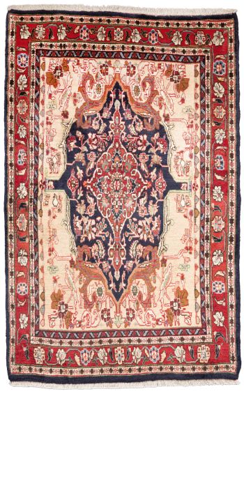 Bild von Sarough aus Persien in der Größe 169 x 107 cm