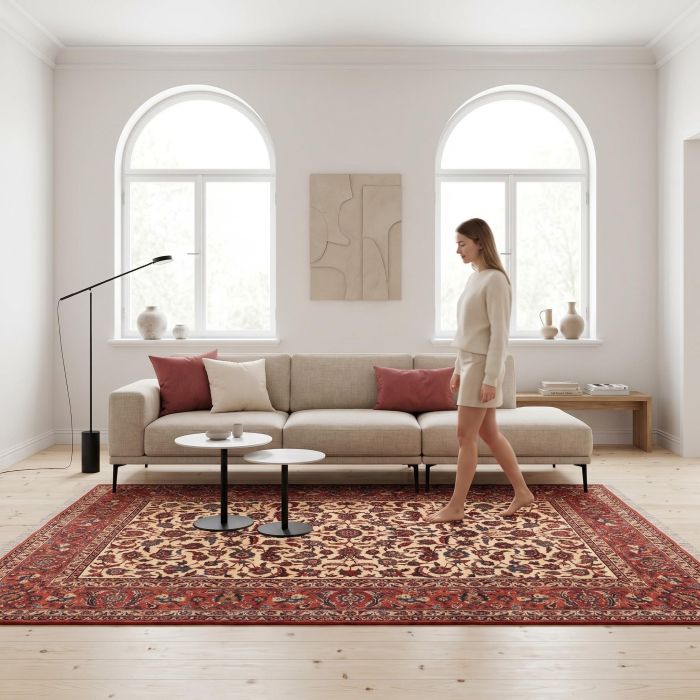 handgeknüpfter Orienteppich Essfahan aus Persien Maß 336x245 cm