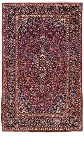 Bild von Keschan aus Persien in der Größe 218 x 135 cm