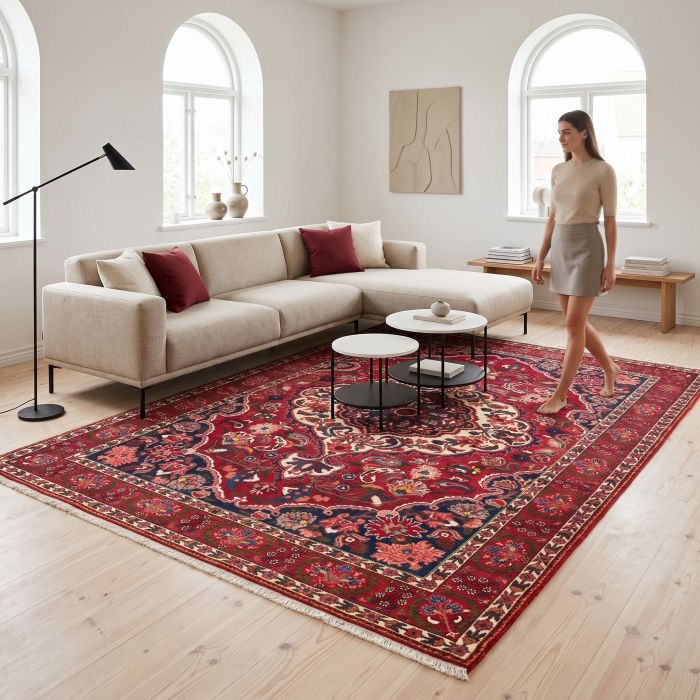 handgeknüpfter Orienteppich Bachtiar aus Persien Maß 320x217 cm