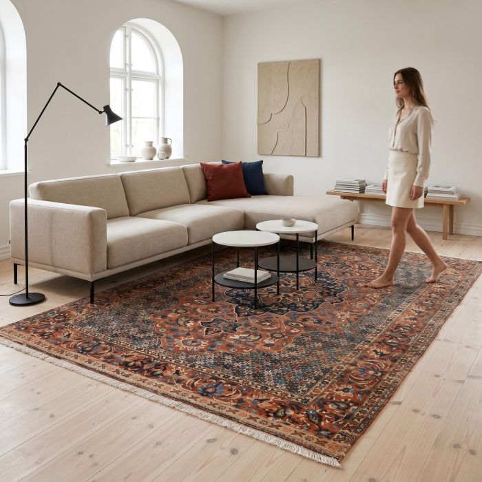 handgeknüpfter Orienteppich Bachtiar aus Persien Maß 310x219 cm