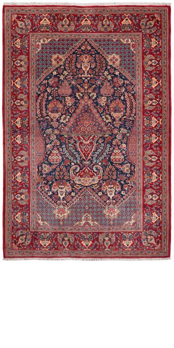 Bild von Keschan aus Persien in der Größe 214 x 142 cm