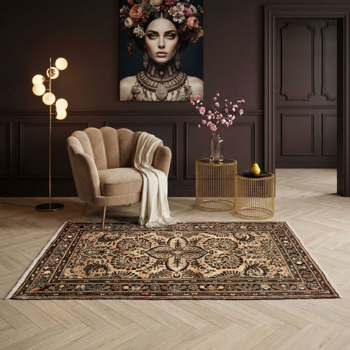 handgeknüpfter Orienteppich Lilian aus Persien Maß 156x104 cm