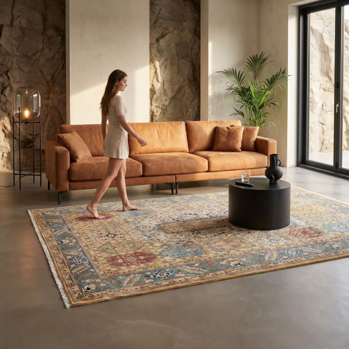 handgeknüpfter Orienteppich Ghom aus Persien Maß 310x206 cm