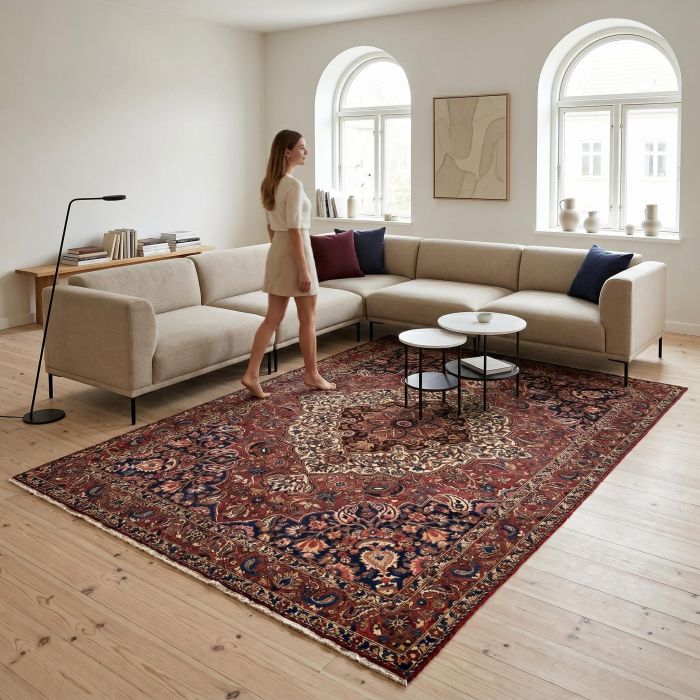 handgeknüpfter Orienteppich Bachtiar aus Persien Maß 311x205 cm