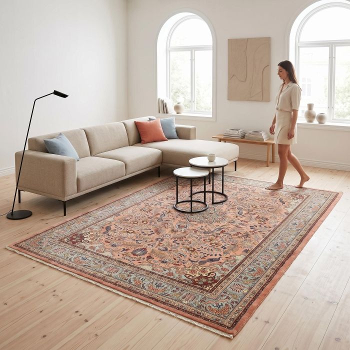 handgeknüpfter Orienteppich Lilian aus Persien Maß 295x207 cm