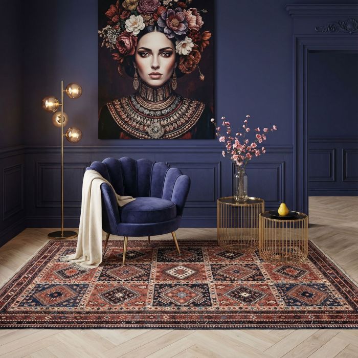 handgeknüpfter Orienteppich Aliabad aus Persien Maß 249x161 cm