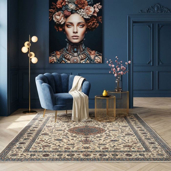 handgeknüpfter Orienteppich Essfahan aus China Maß 289x189 cm