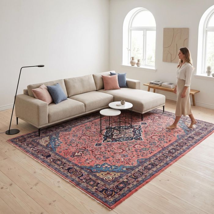 handgeknüpfter Orienteppich Mehreban aus Persien Maß 295x206 cm