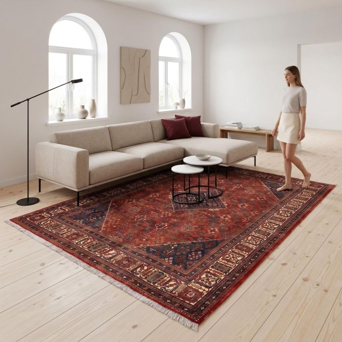 handgeknüpfter Orienteppich Mortschekord aus Persien Maß 328x213 cm