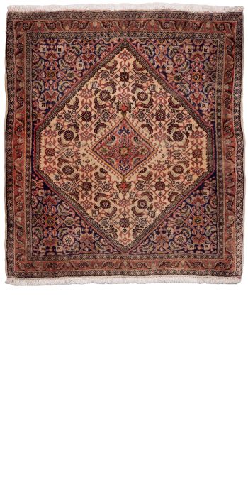 Bild von Bidjar aus Persien in der Größe 84 x 75 cm