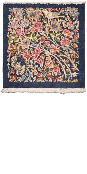 Bild von Kirman aus Persien in der Größe 54 x 54 cm