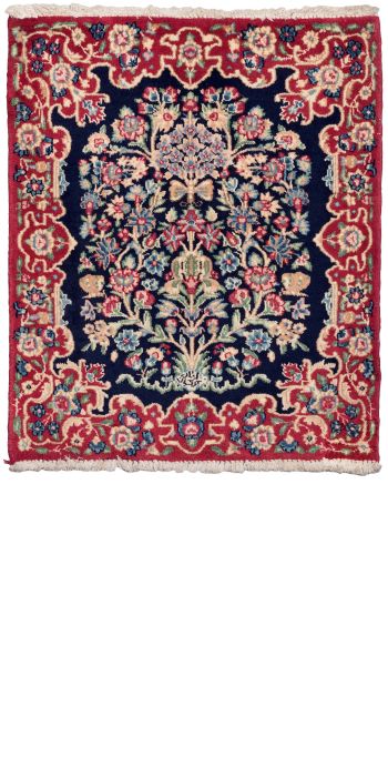 Bild von Kirman aus Persien in der Größe 76 x 64 cm