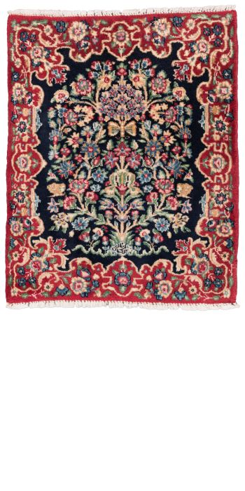 Bild von Kirman aus Persien in der Größe 75 x 60 cm