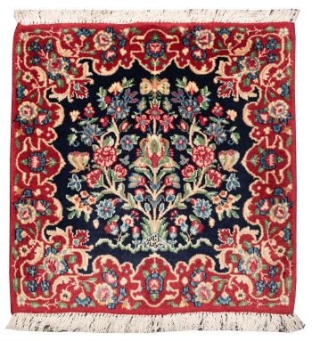 Bild von Kirman aus Persien in der Größe 61 x 60 cm