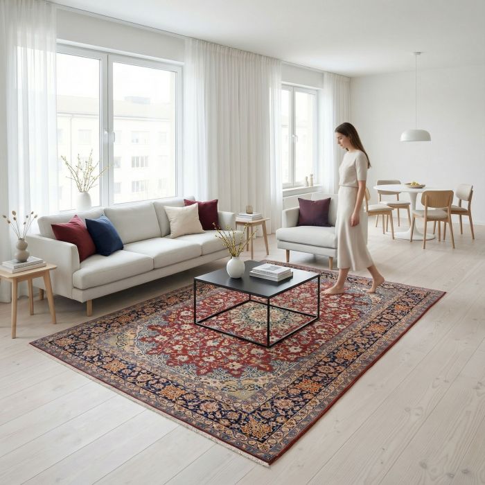 handgeknüpfter Orienteppich Essfahan aus Persien Maß 333x206 cm